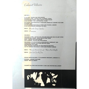 Cabaret Voltaire -  2X45 1982 UK Version 1st Press 12" E.P. 2 x Vinyl LP  ***READY TO SHIP from Hong Kong***